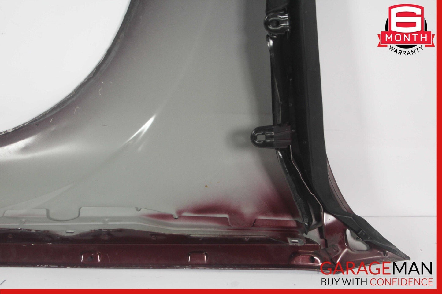 07-13 Mercedes W221 S550 Front Left Side Wing Fender Panel Cover Carneol Red