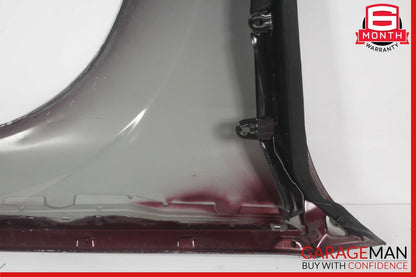 07-13 Mercedes W221 S550 Front Left Side Wing Fender Panel Cover Carneol Red