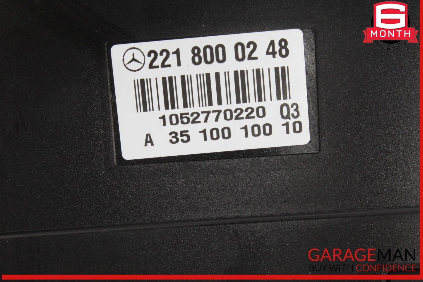07-14 Mercedes W221 S550 CL600 Trunk Seat Lumbar Vacuum Pump 2218000248 OEM