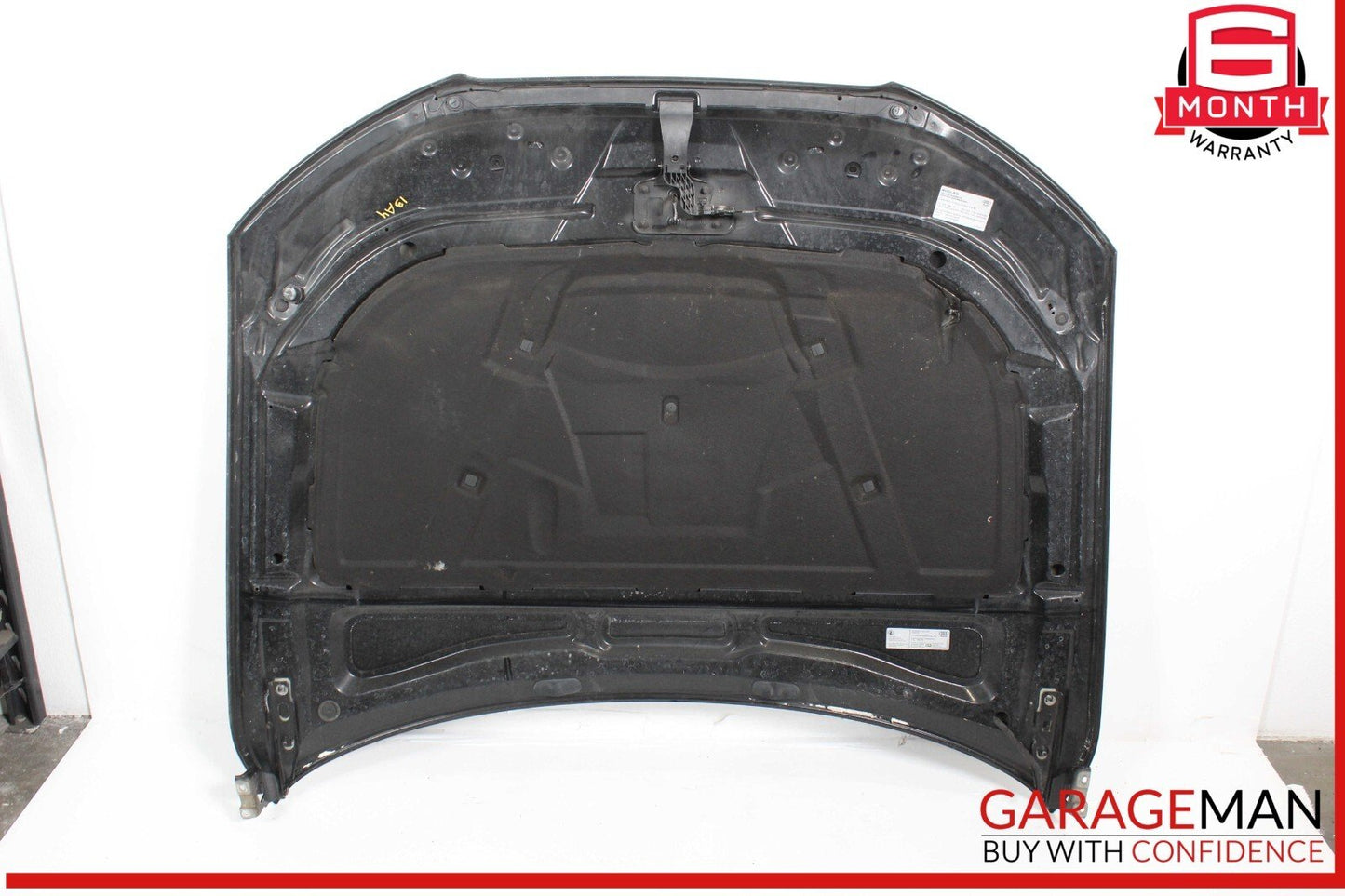 09-16 Audi A4 S4 Front Hood Shell Bonnet Panel Black OEM