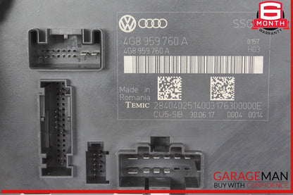 12-18 Audi A6 A7 Front Left Driver Side Seat Control Module Unit 4G8959760A OEM