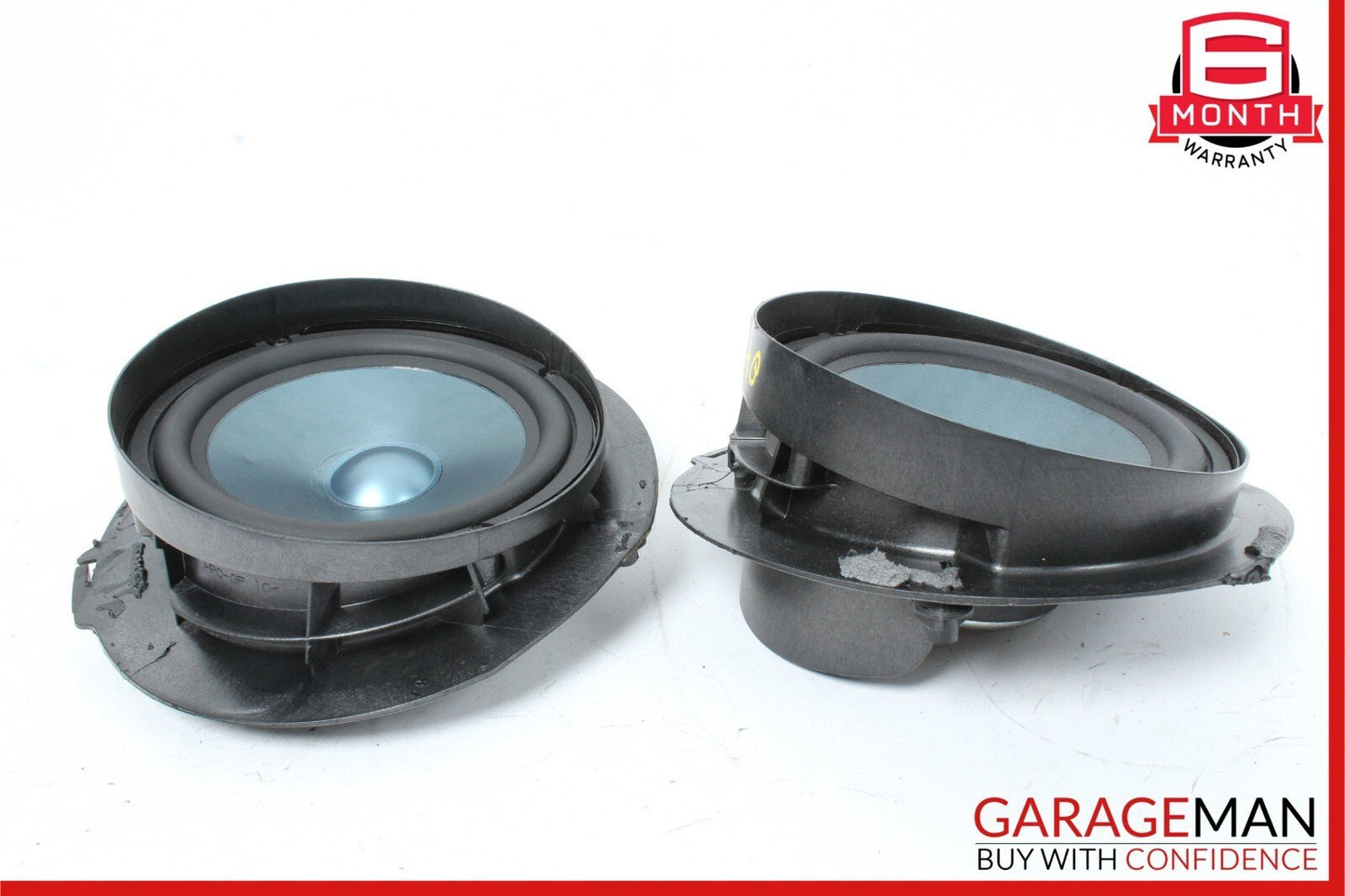 07-09 Mercedes W211 E350 E63 AMG Rear Left & Right Door Audio Sound Speaker Set