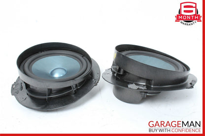 07-09 Mercedes W211 E350 E63 AMG Rear Left & Right Door Audio Sound Speaker Set