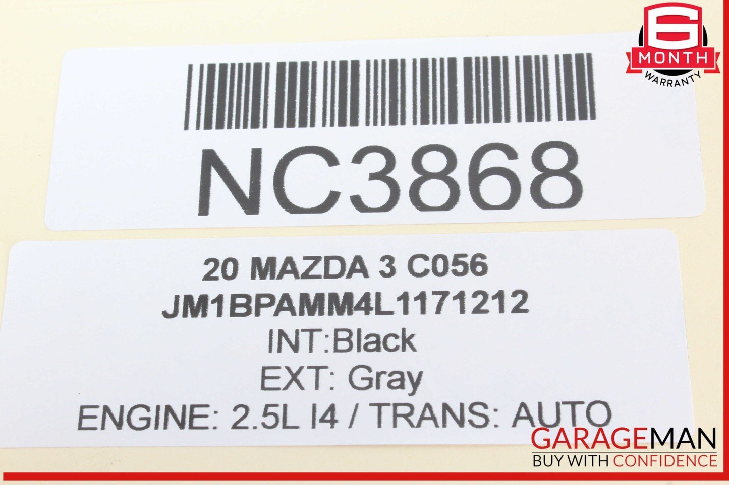 19-23 Mazda 3 Dash Dashboard Left Side Traction Control Switch Panel OEM