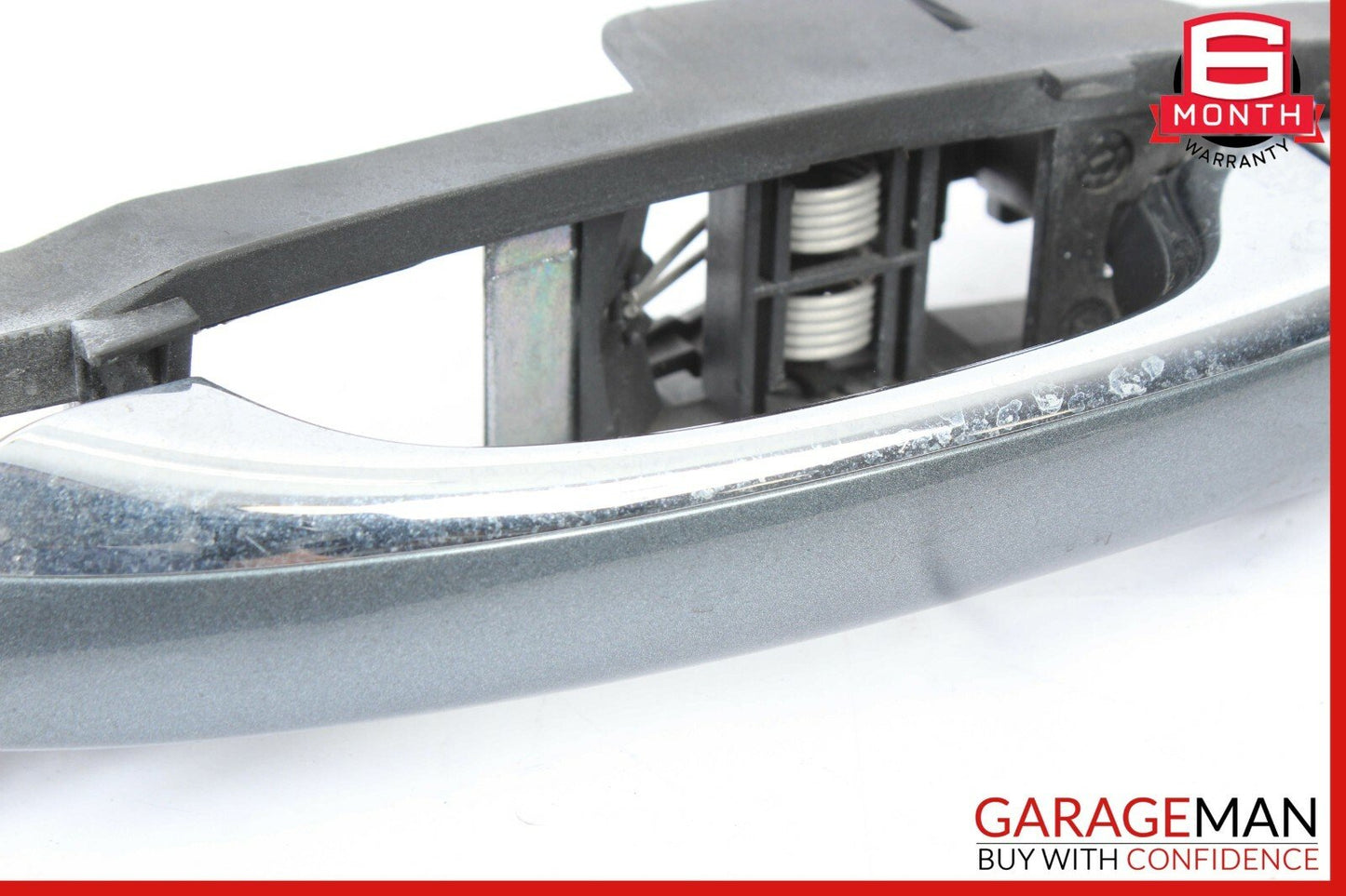 03-09 Mercedes W211 E350 Rear Left Driver Side Exterior Door Handle Flintgray