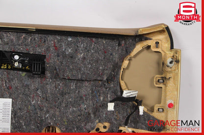 07-09 Mercedes W221 S550 Front Right Side Interior Door Panel Cover Assy Brown