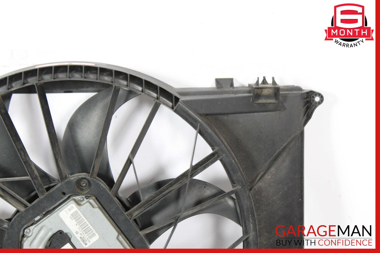 03-12 Mercedes R230 SL550 SL500 Engine Motor Cooling Radiator Fan Assembly OEM