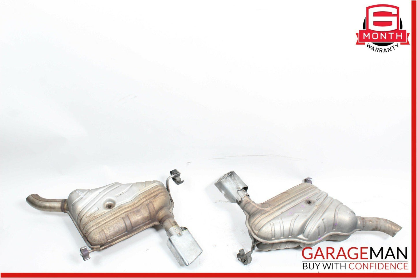 07-09 Mercedes X164 GL450 GL550 Right & Right Side Exhaust Muffler Pipe Tips Set