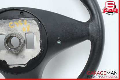 08-12 Mercedes W204 C250 C280 C300 3 Spoke Steering Wheel 2044601203 Black OEM