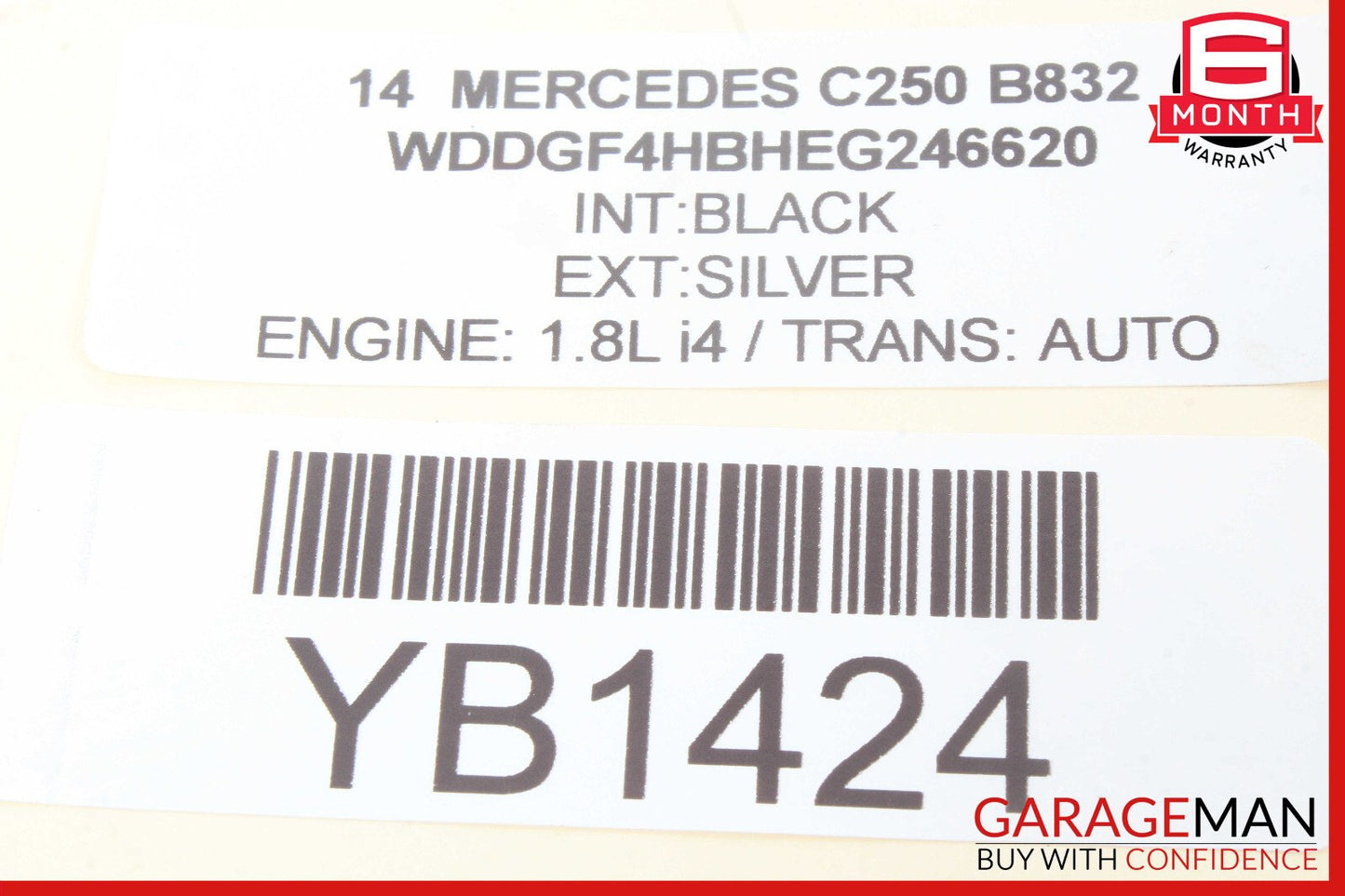 08-17 Mercedes W204 C250 E350 Rear Left / Right Side Lower Control Arm OEM