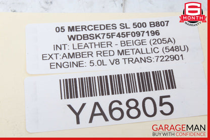03-08 Mercedes R230 SL500 SL65 AMG Center Console ESP Switch Control Button OEM