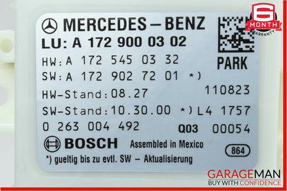 12-16 Mercedes R172 SLK350 Park Parking Assist Parktronic Control Module Unit