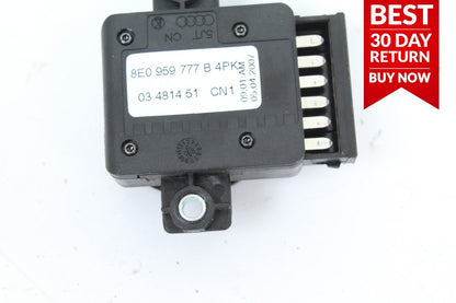 07-09 Audi Q7 Front Left Side Seat Lumbar Adjustment Switch Module Black A110