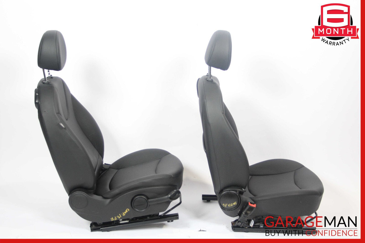 12-15 Mini Cooper Front Right & Left Side Complete Seat Cushion Cover Assembly