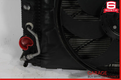 11-13 Mercedes W212 E350 Diesel Engine Cooling Fan Radiator A/C Condenser Assy