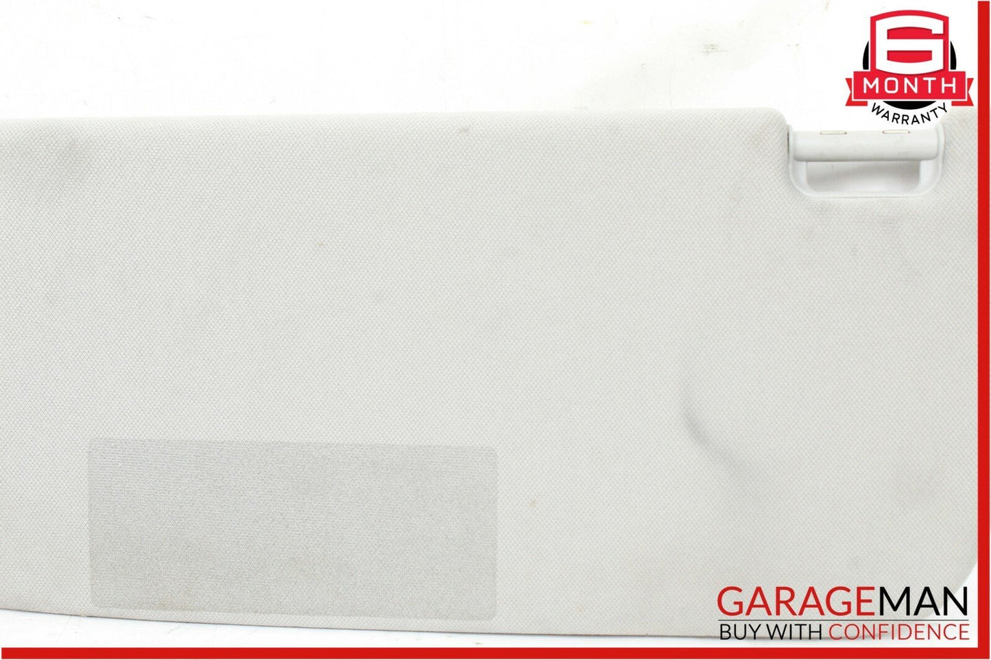 07-13 Mercedes S550 CL550 Front Right Sun Visor Sunvisor Cover Shade Suede Grey