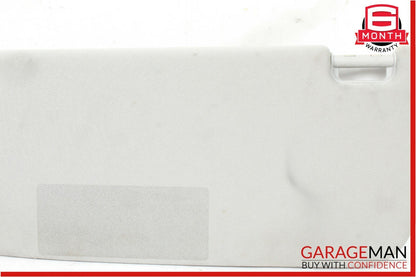 07-13 Mercedes S550 CL550 Front Right Sun Visor Sunvisor Cover Shade Suede Grey