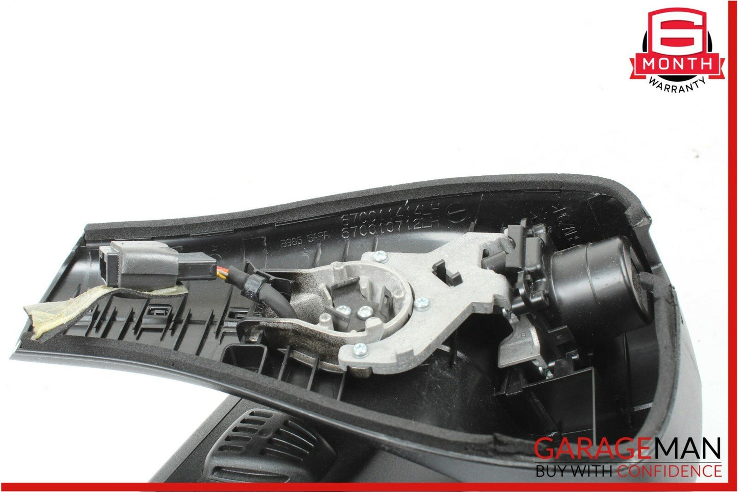 14-17 Maserati Ghibli Interior Top Upper Rear View Mirror Assembly Black