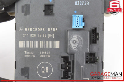 03-09 Mercedes W211 E320 4MATIC Rear Left Driver Side  Door Control Module OEM