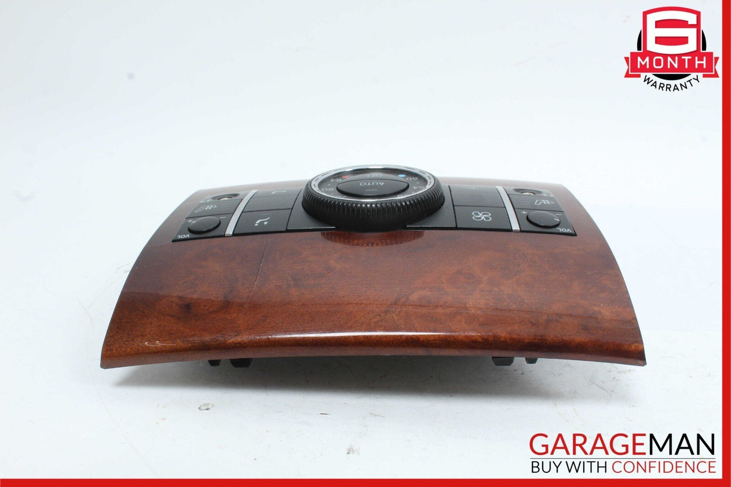 06-09 Mercedes W251 R350 R500 Heater Climate Control Switch W/ Trim Bezel OEM