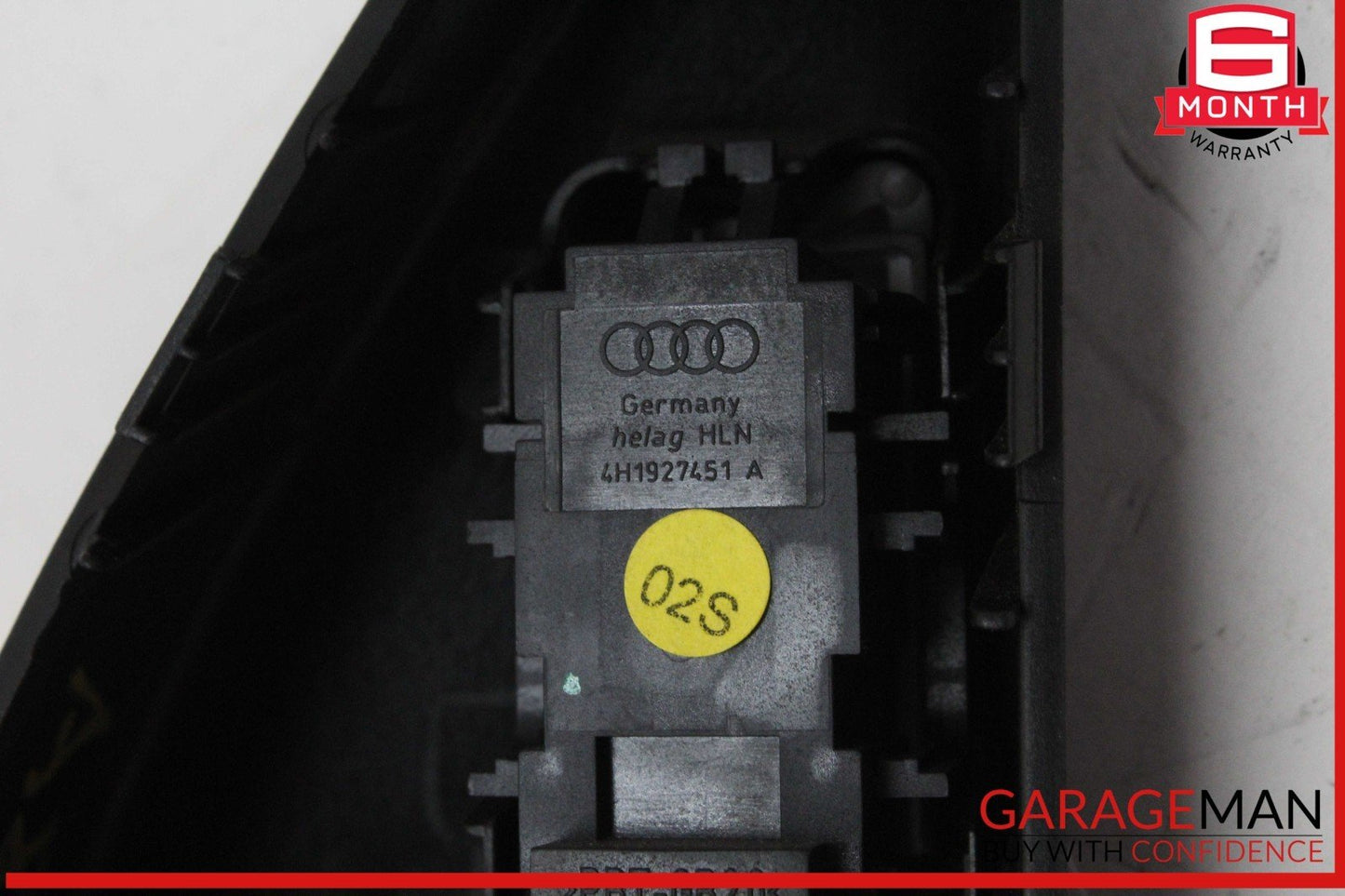 11-18 Audi A8 S8 Front Left Driver Side Lane Assist Control Switch w/ Trim OEM