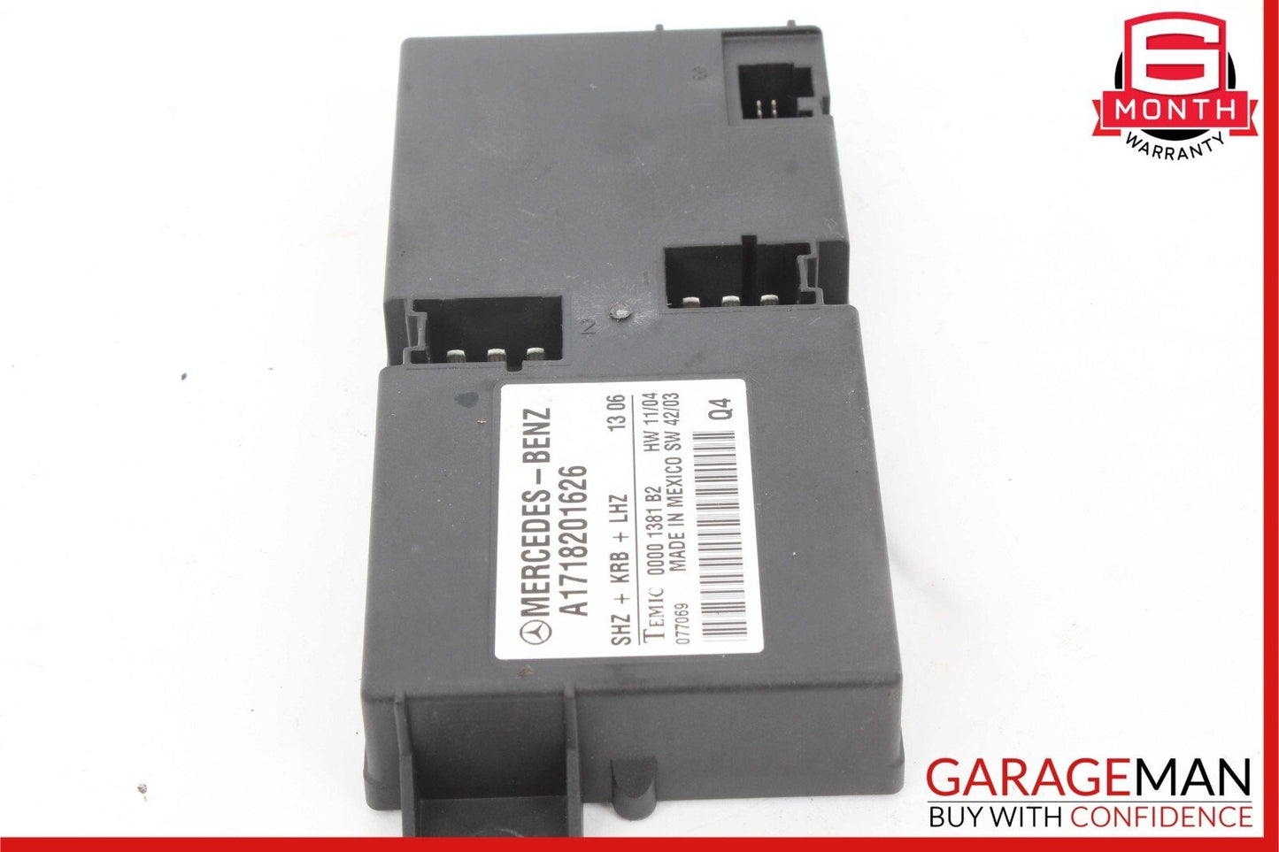 05-11 Mercedes R171 SLK280 SLK350 Heating Heated Seat Control Module Unit