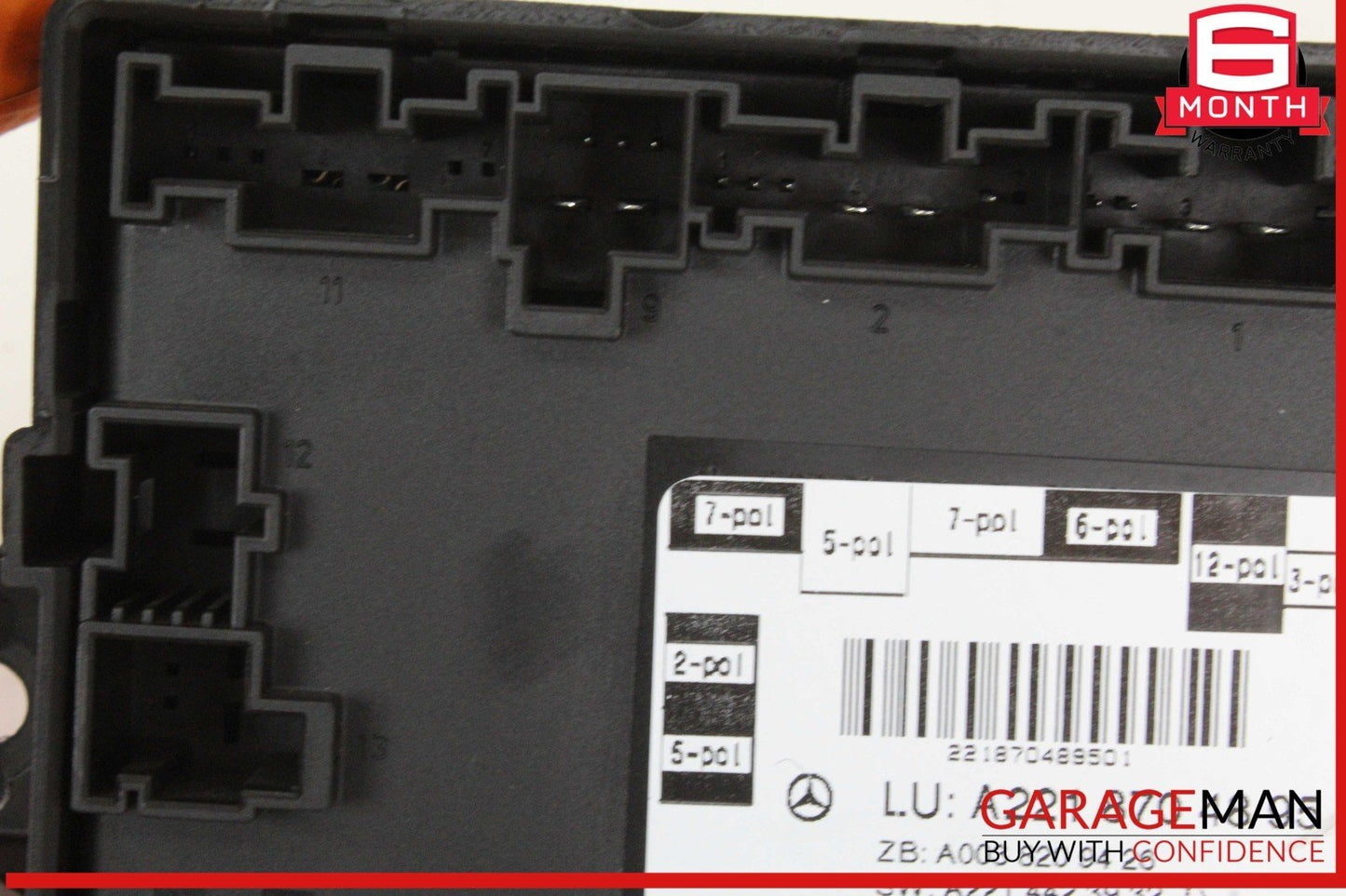 07-13 Mercedes W221 S550 Rear Right or Left Side Door Control Module Unit OEM
