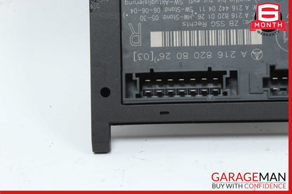 07-14 Mercedes W216 CL550 CL63 AMG Front Right Passenger Seat Control Module OEM
