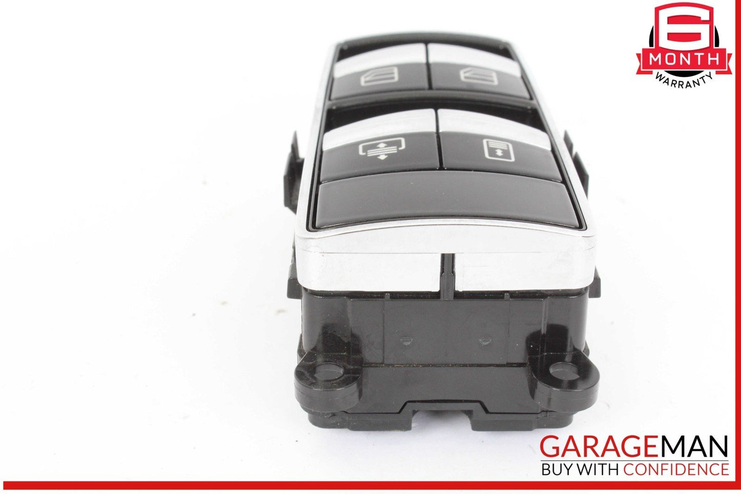 10-13 Mercedes W221 S400 Hybrid Rear Left Side Window Control Switch Black OEM