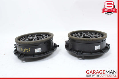 12-18 Audi A7 Rear Left & Right Door Sound Speakers Set 4G0035411