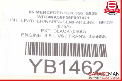 05-08 Mercedes R171 SLK350 ABS Anti Lock Brake Pump ESP 0345457932 OEM