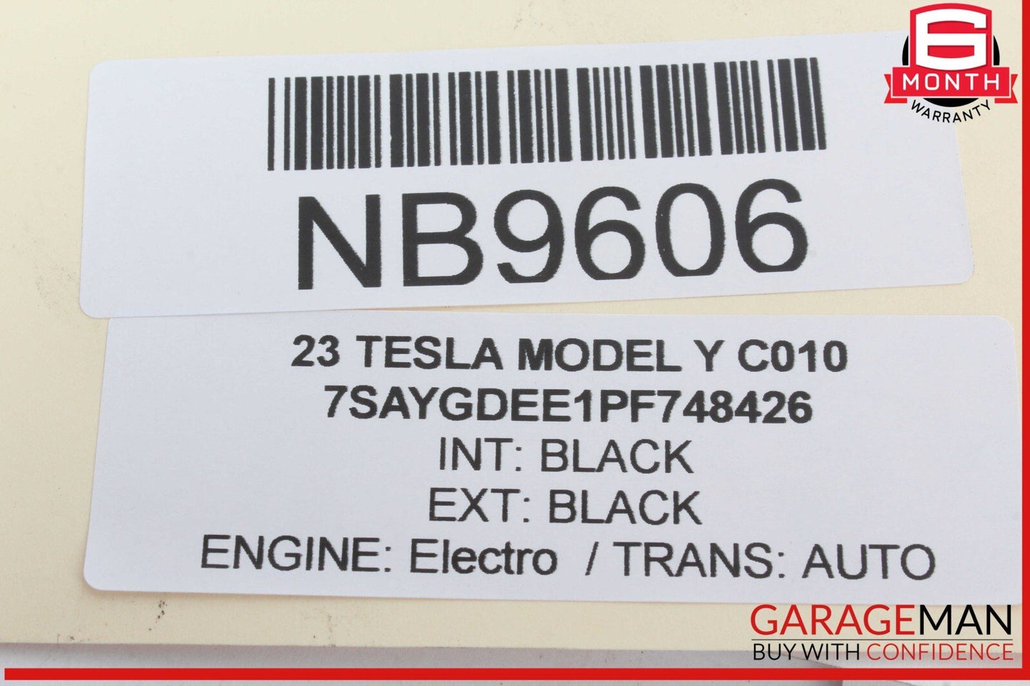 17-23 Tesla Model Y 3 Rear Left Driver Side Door Lock Latch Actuator 150067400B