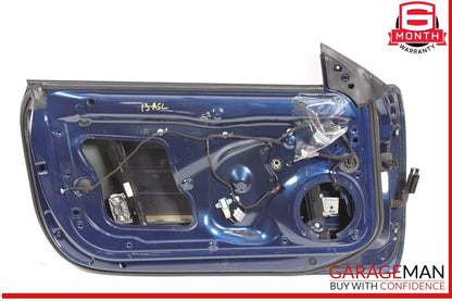 08-17 Audi A5 S5 Front Left Driver Side Door Shell Blue OEM