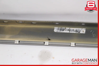 01-07 Mercedes W203 C230 Base Left Side Skirt Rocker Panel Cubanite Silver