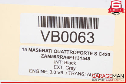 14-17 Maserati Quattroporte S Rear Left Driver Side Door Lock Latch Actuator OEM