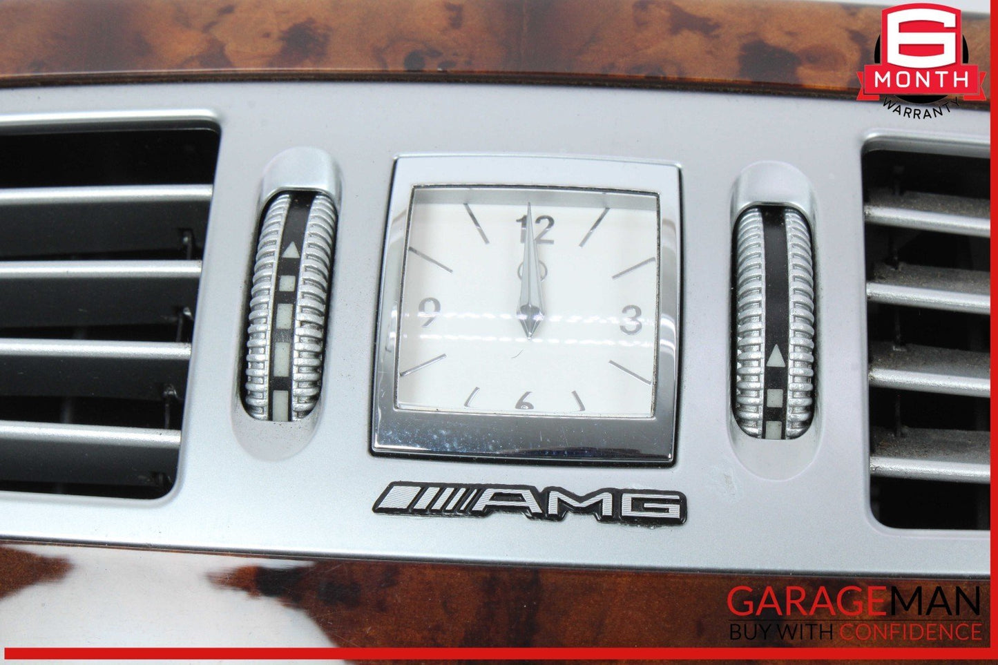 07-14 Mercedes W216 CL65 AMG Front Center Dash AC Control Panel w/ Clock OEM