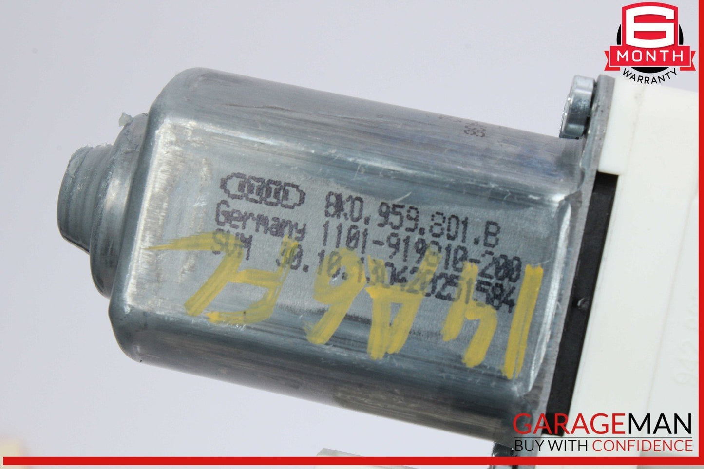 12-18 Audi A6 SQ5 Front Left Driver Side Window Regulator Motor 8K0959801B OEM