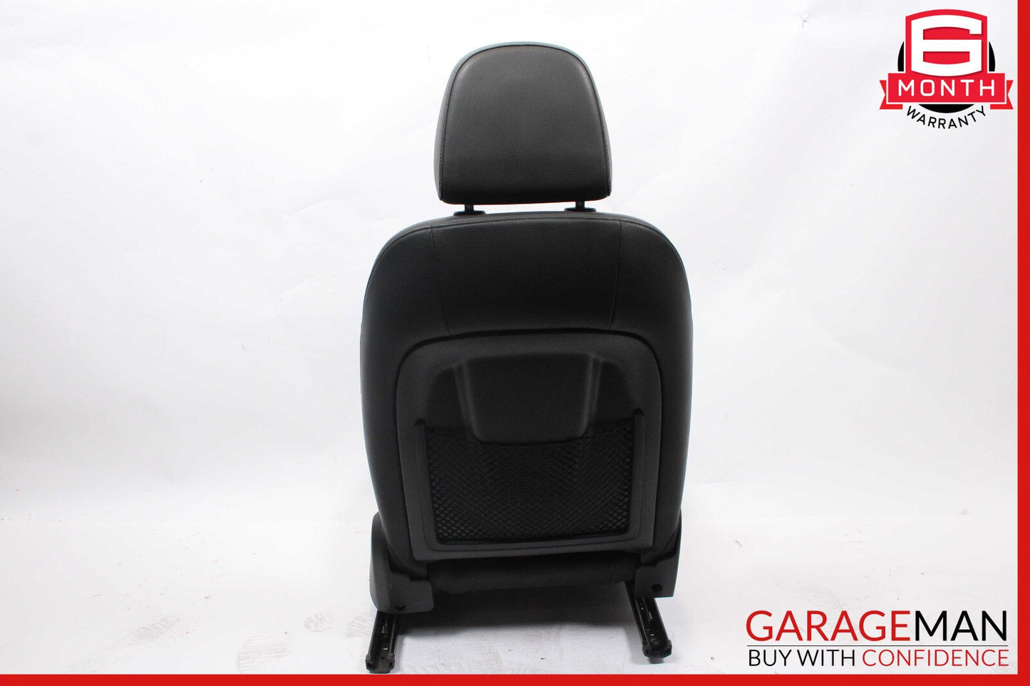 09-17 Audi Q5 Front Left Complete Seat Cushion Assembly Black OEM