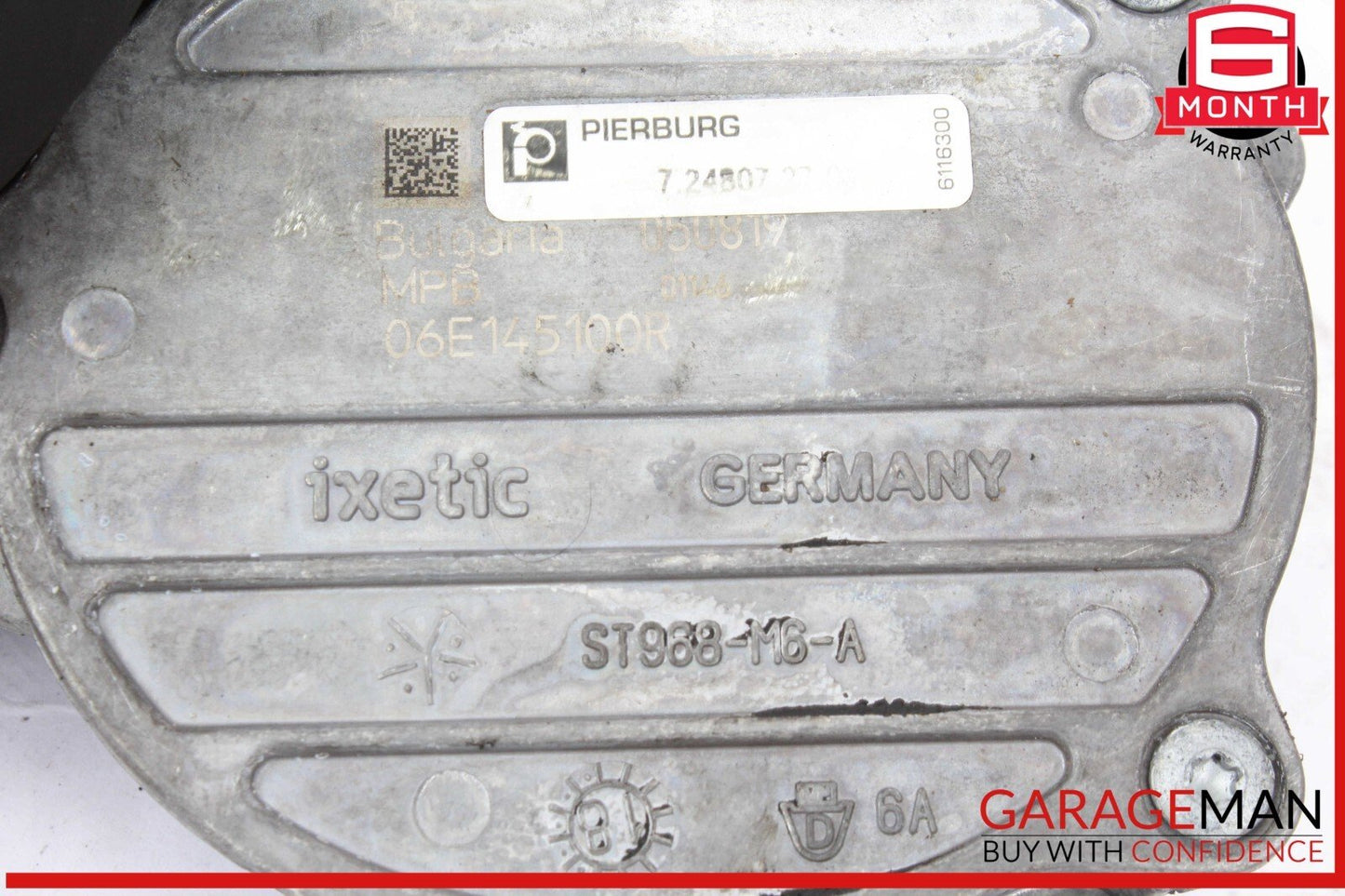 09-18 Audi Q5 Porsche Cayenne Engine Motor Brake Vacuum Pump 06E145100R OEM