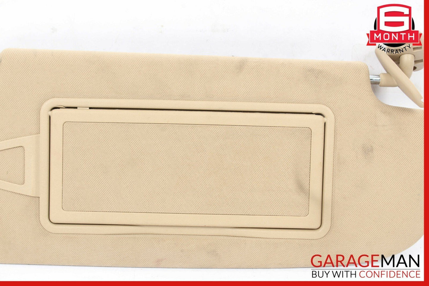07-14 Mercedes W221 S550 CL550 Right Side Sun Visor Sunvisor Shade Cover Brown