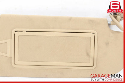 07-14 Mercedes W221 S550 CL550 Right Side Sun Visor Sunvisor Shade Cover Brown