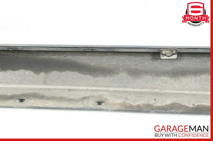 08-14 Mercedes W204 C300 AMG Sport Right Side Skirt Rocker Molding Panel Gray