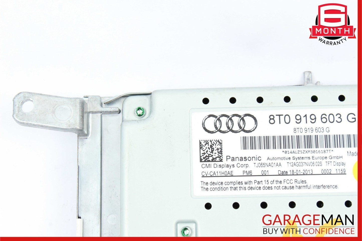 08-16 Audi A5 S5 Dash Info Information Display Screen Monitor OEM