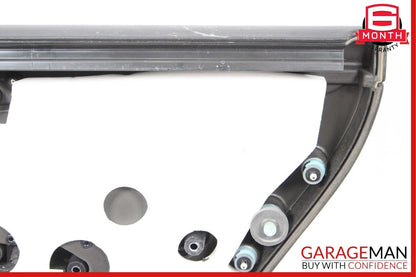 03-10 Porsche Cayenne 955 957 Rear Left Interior Door Panel Trim Cover Black