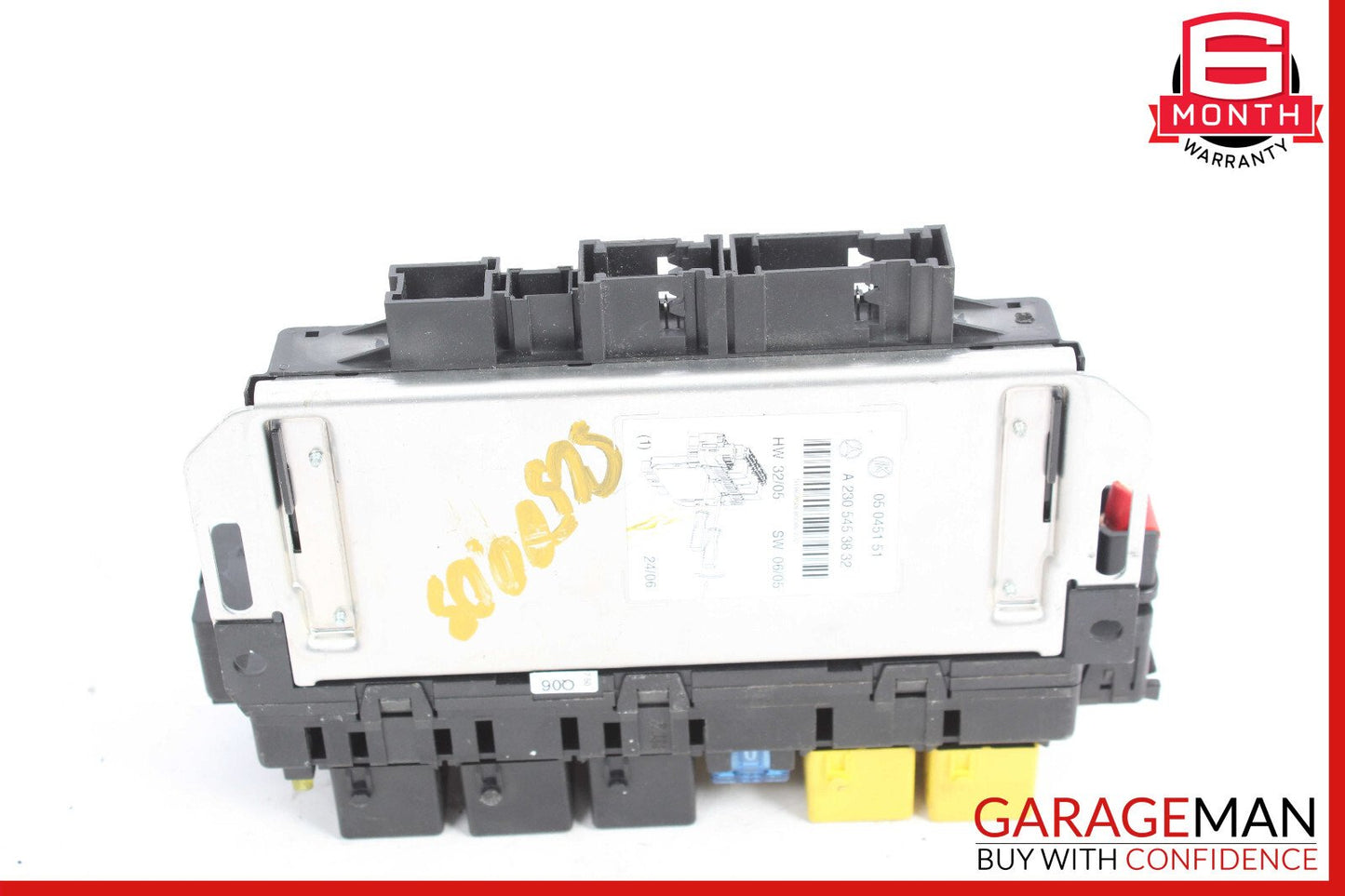 03-12 Mercedes R230 SL500 SL55 AMG Front Left SAM Fuse Box Control Module OEM