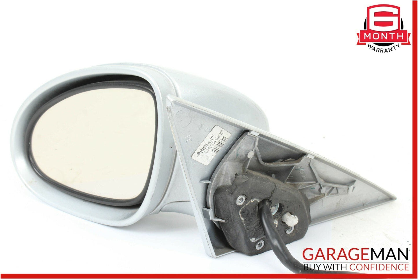 06-08 Mercedes W219 CLS500 Front Left Side Mirror Door Rear View Silver OEM