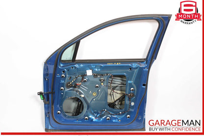 15-24 Porsche Macan 95B Front Right Passenger Side Door Shell Blue OEM