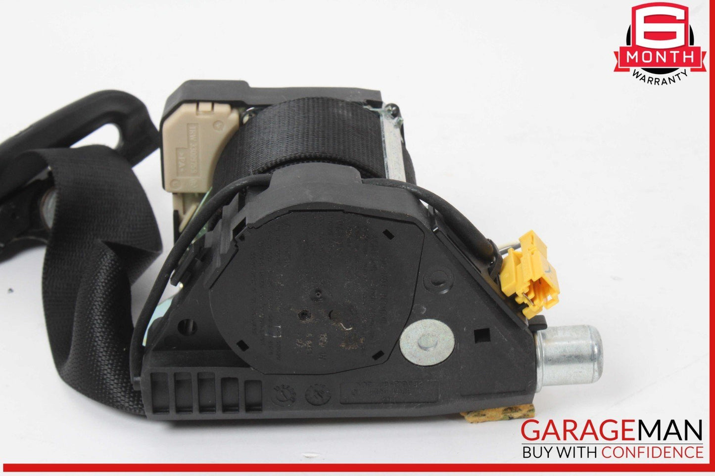 07-13 Mercedes W221 S400 S450 S550 Seat Belt Rear Left Driver Side Black OEM