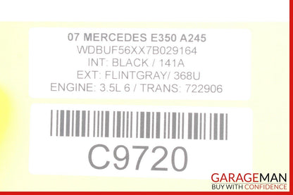 07-09 Mercedes W211 E350 E550 Rear Right Passenger Side Door Control Module OEM