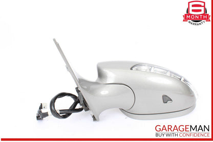 07-09 Mercedes W221 S550 S600 Front Left Side Door Rear View Mirror Silver OEM